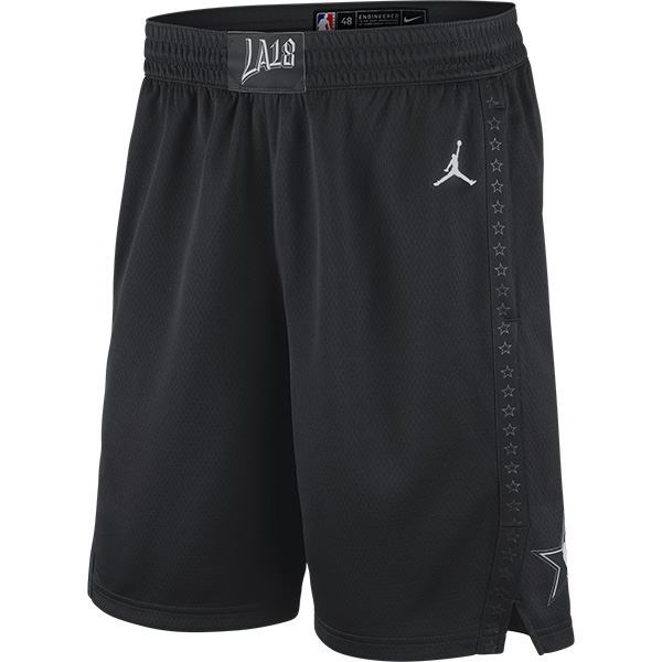 NBA 2018 All Star Herren Shorts Schwarz Jordan Swingman NBA 2018 All Star Herren Shorts Schwarz Jordan Swingman